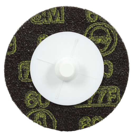 3M 7000000550 Roloc Disc 777F 60 Grit Durable Ceramic Abrasive Sanding Disc