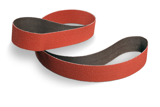 3M™ Cubitron™ II Cloth Belt 984F, 60+ YF-weight, 1 in x 11 in, Fabri-lok, Single-flex, 50/Pac, 500 ea/Case