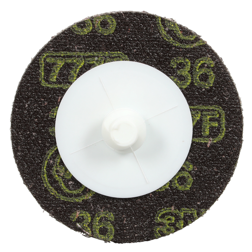 3M™ Roloc™ Disc 777F, 36 YF-weight, TR, 2 in, Die R200P, 50/Carton, 200 ea/Case