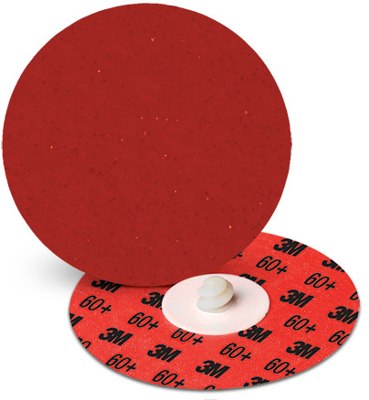 3M™ Cubitron™ II Roloc™ Durable Edge Disc 984F, 60+, YF-weight, TR, Maroon, 2 in, Die R200P, 50/Carton, 200 ea/Case
