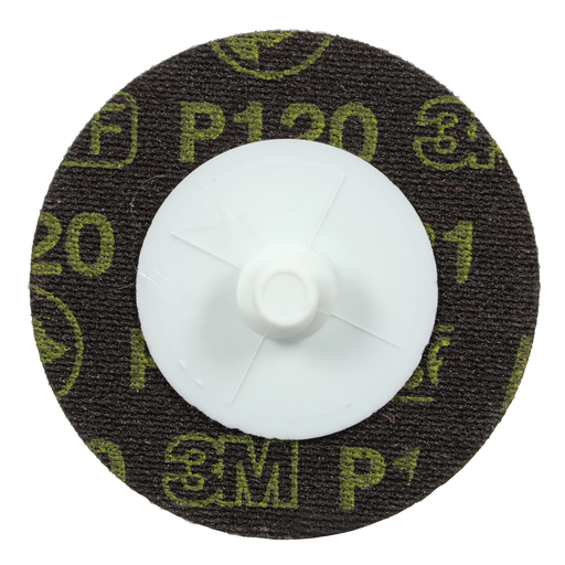 3M™ Roloc™ Disc 361F, P120 XF-weight, TR, 2 in, Die R200P, 50/Carton, 200 ea/Case