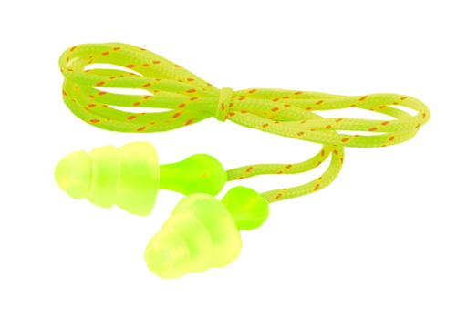 3M™ Tri-Flange™ Earplugs P3001, Cloth, Corded, 400 Pair/Case