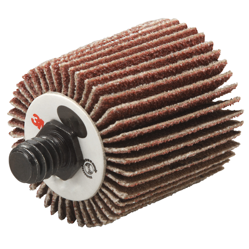 3M 7100178244 Flap Wheel 244D Type 84 1-Inch Aluminum Oxide Abrasive Wheel