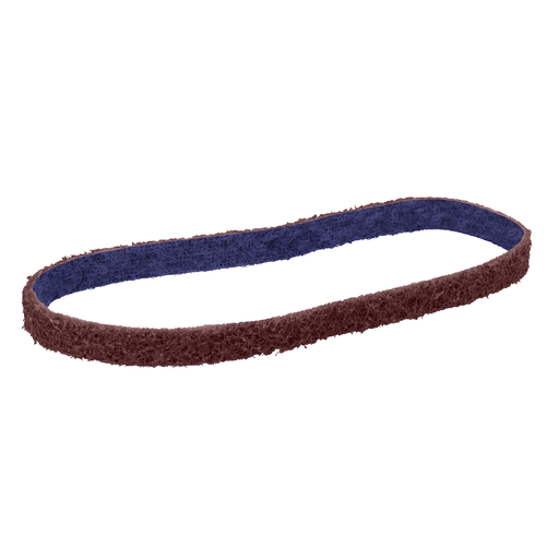Scotch-Brite™ Durable Flex Low Stretch Belt, DF-BL, A/O Medium, 1/4 in x 18 in, 20 ea/Case