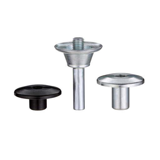 3M™ Unitized Wheel Mandrel 990, 1-3/4 in x 1/4 in x 1 in, 5 ea/Case