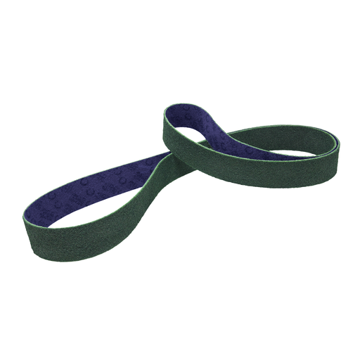 Scotch-Brite™ Durable Flex Low Stretch Belt, DF-BL, A/O Fine, 1/2 in x 24 in, 20 ea/Case