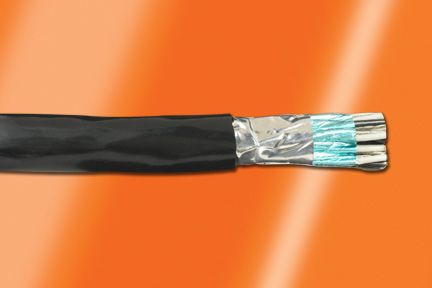 22 AWG, Multi-conductor Electronic Cable, 5 Conductor, Unshielded, Gray