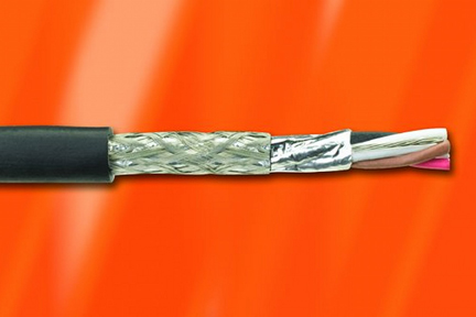 24 AWG, Multi-conductor Electronic Cable, 4 Conductor, Unshielded, Gray