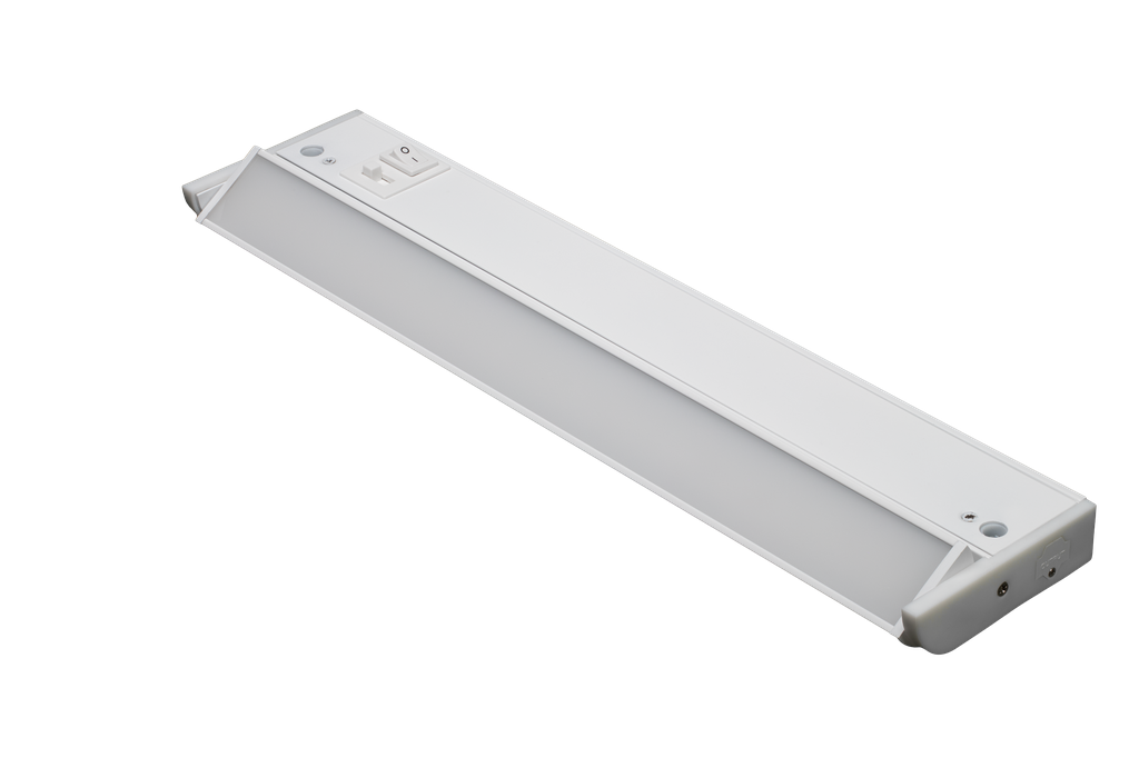 Product image for AMLI 5LCS-16-5CCT-WH 5CCT ADJUSTABLE SWIVEL UNDERCABINET, 16IN, WH FINISH