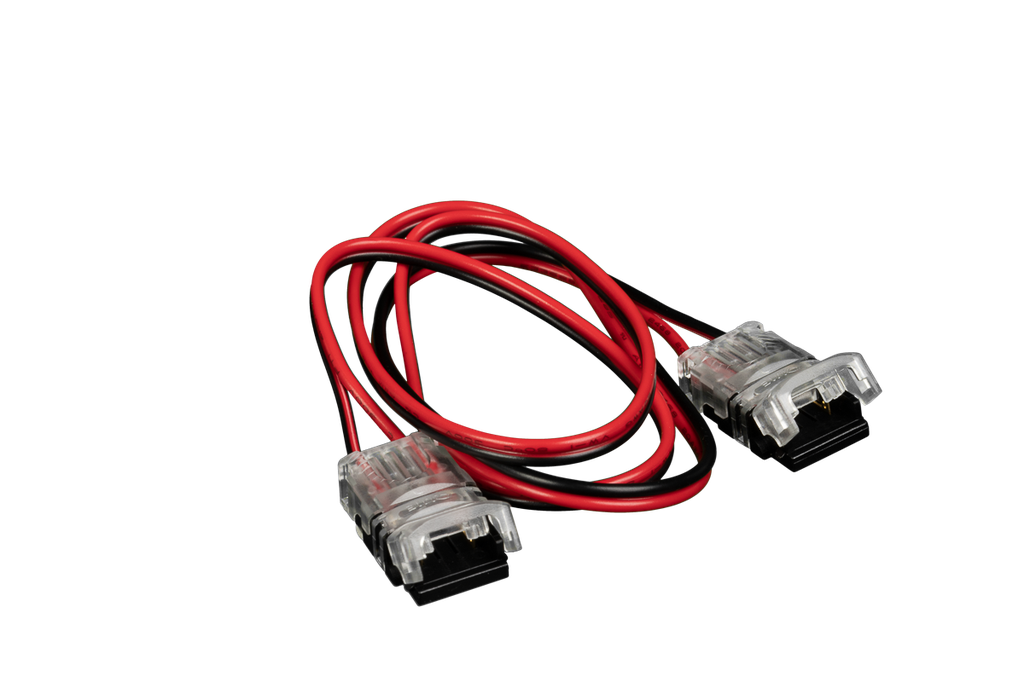 Product image for AMELI TL-2JUMP-24-HD 10MM 2PIN HEAVY DUTY SNAP CONNECTOR WITH CABLE; 24IN JUMPER