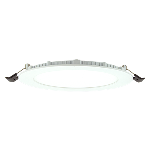 Product image for AMELI BRD6-5CCT-RD BRIO 6IN ROUND DISC, 2700K/ 3000K/ 3500K/ 4000K/ 5000K ADJUST, WH,90+CRI,ES,CETLUS WET,12W,900LM, SPRING MNTG CLIPS,DRIVER+JBOX 230CM