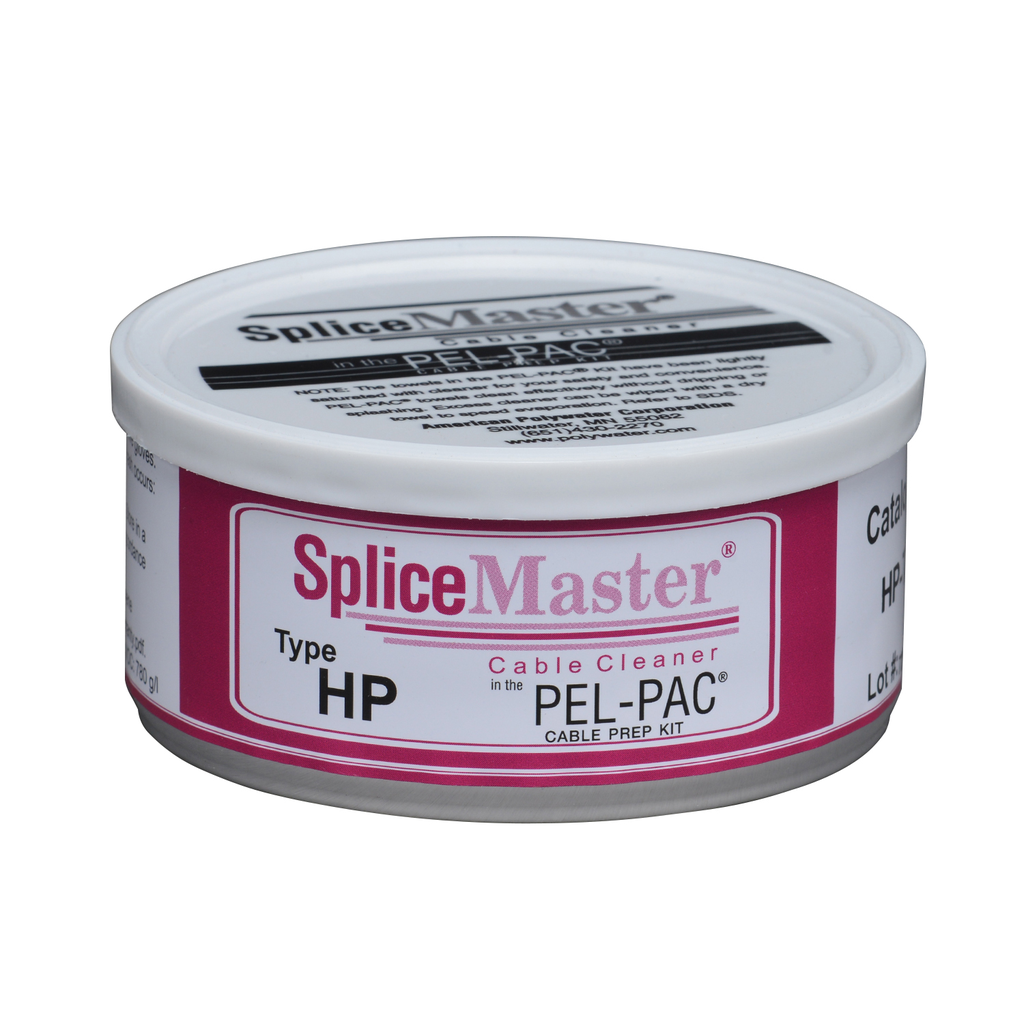 Product image for POLYWATER HP-T369 TYPE HP SPLICE PREP CLEANING KIT