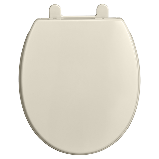 Transitional Round Front Luxury Toilet Seat Linen, LINEN
