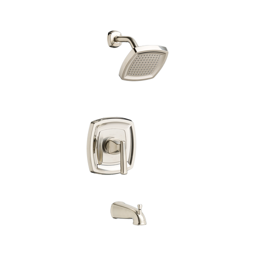 EDGEMERE Water Saving PB Bath/Shower Trim W/ PB Cartridge, BRUSHED NICKEL