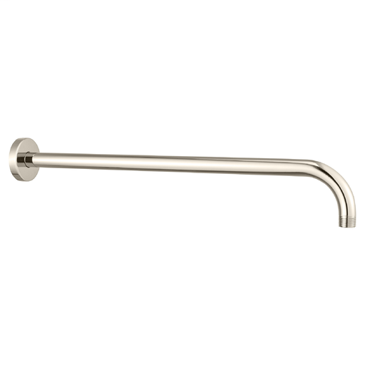 18 Shwr Arm And Round Escutcheon, POLISHED NICKEL PVD
