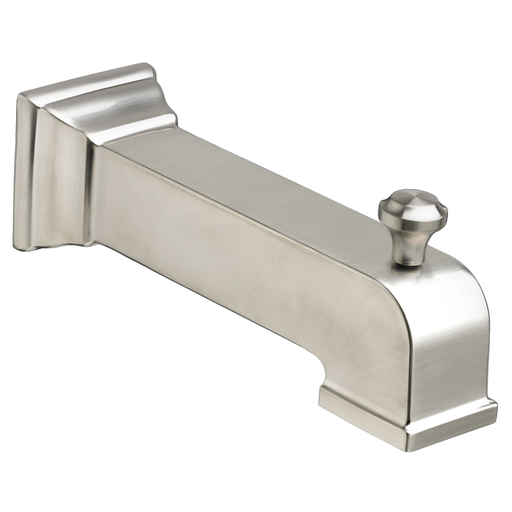Town Square Slip-On Diverter Tub Spout, BRUSHED NICKEL