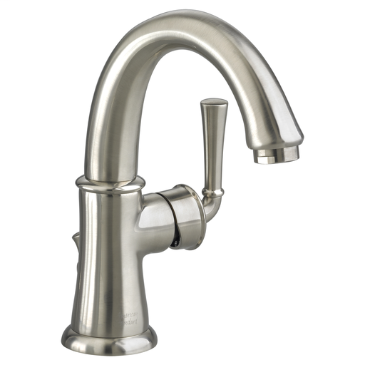 Portsmouth 1-Handle Monoblock High-Arc Bathroom Faucet, BRUSHED NICKEL