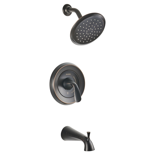 Fluent PB Bath/Shower Trim W/ PB Cartridge, LEGACY BRONZE