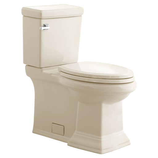 Town Square FloWise Right Height Elongated 1.28 gpf Toilet in Linen, LINEN