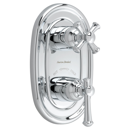 Portsmouth 2-Handle Thermostat Trim Kit, CHROME