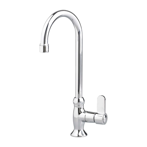 Heritage Single Control Gooseneck Bar Sink Faucet, CHROME