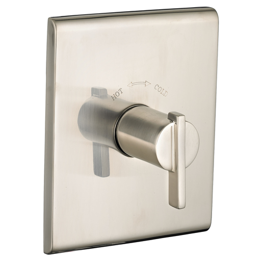 Times Square Central Thermostat Trim Kit, BRUSHED NICKEL