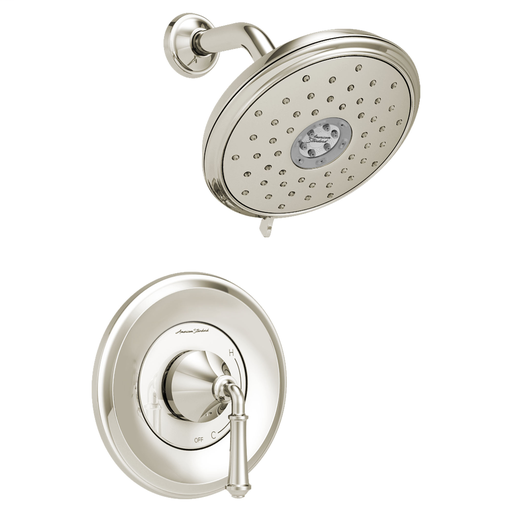 American Standard DELANCEY PB SHWR TRIM W CART 2.5 GPM, POLISHED NICKEL PVD