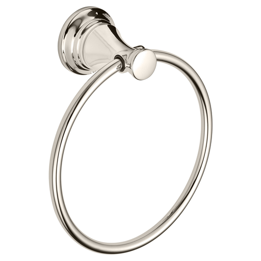 Delancey Towel Ring, POLISHED NICKEL PVD
