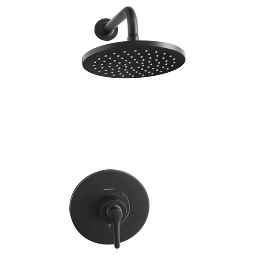 STUDIO S WATER SAVING PB SHOWER TRIM, MATTE BLACK (FITTINGS)