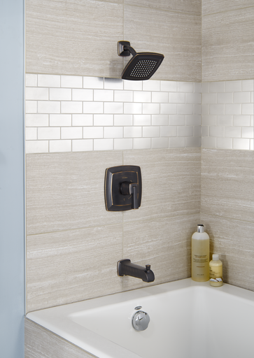 Townsend Water Saving PB Bath/Shower Trim W/ PB Cartridge, LEGACY BRONZE