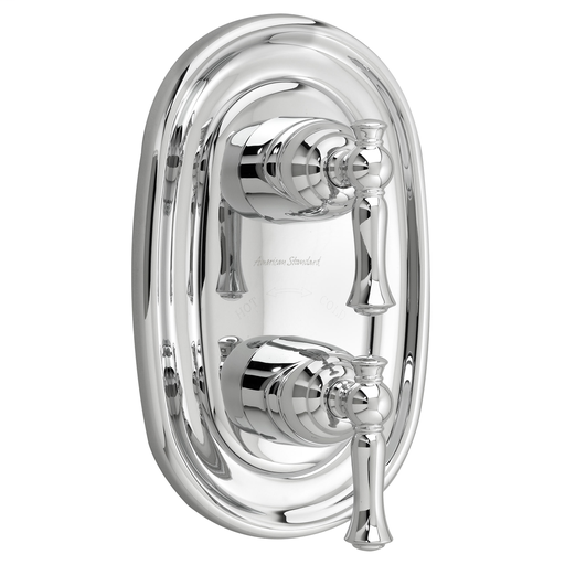 Quentin 2-Handle Thermostat Trim Kit, CHROME