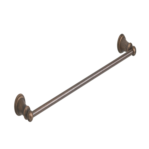 TRADITIONAL ROUND TOWEL BAR 24, OIL RUBBED BRONZE