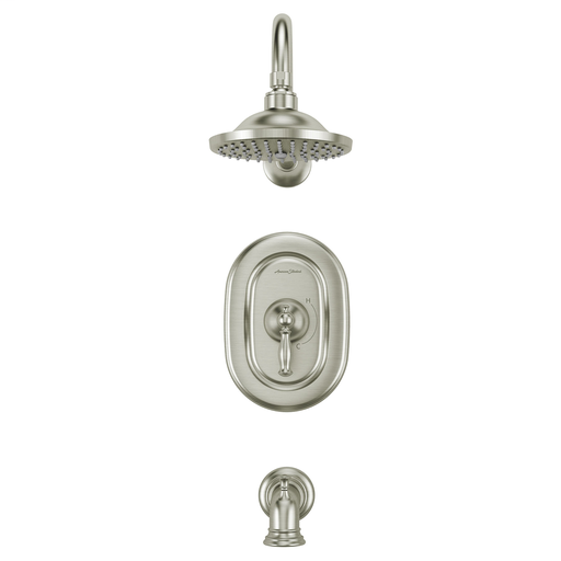 QUENTIN PB Bath/Shower Trim W/ PB Cartridge, BRUSHED NICKEL