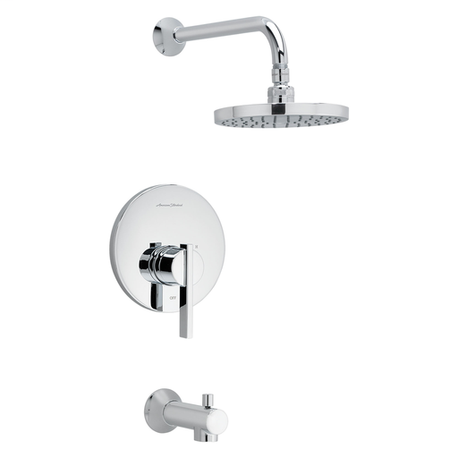BERWICK PB Bath/Shower Trim W/ PB Cartridge, CHROME