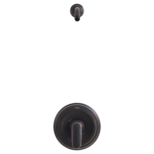 COLONY PRO PB Shower Only Trim W/ PB Cartridge Less Showerhead, LEGACY BRONZE