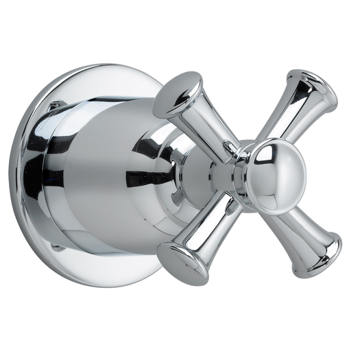 Portsmouth Diverter Trim Kit w Metal Cross Handle, CHROME