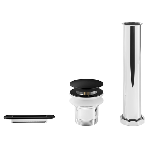 Townsend® FST Overflow Cover and Drain Kit, MATTE BLACK (FITTINGS)
