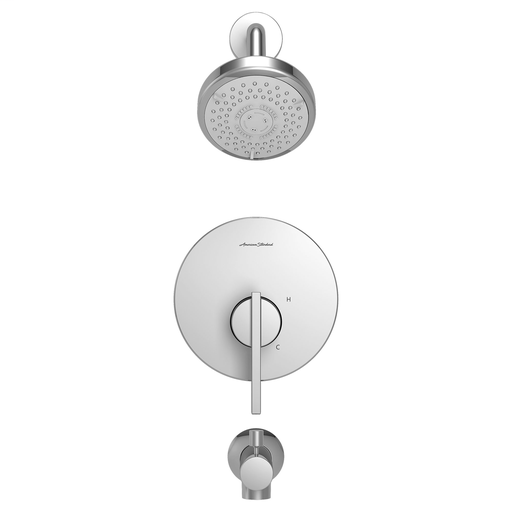 BERWICK Water Saving PB Bath/Shower Trim W/ PB Cartridge, CHROME