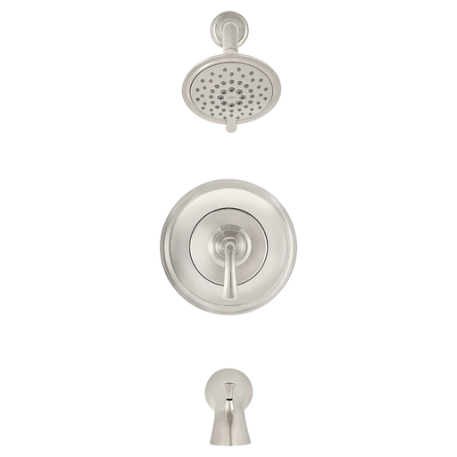 Patience BATH/SHOWER Trim Kit (excluding valve Body), POLISHED NICKEL PVD