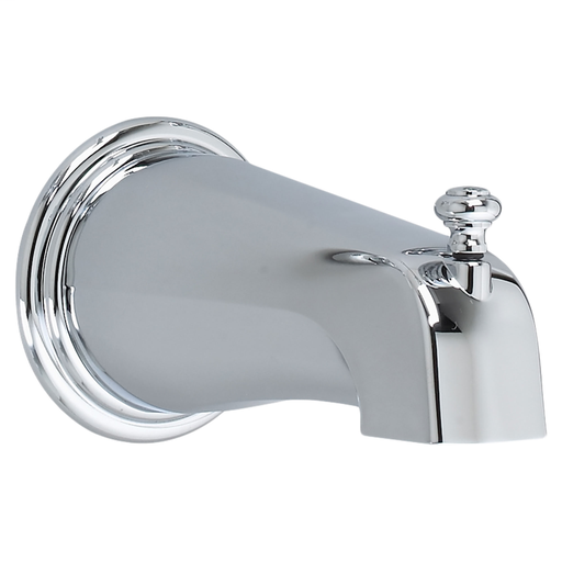 DELUXE-DIV.TUB SPT 4-IPS & WALL ESC-CHR, CHROME