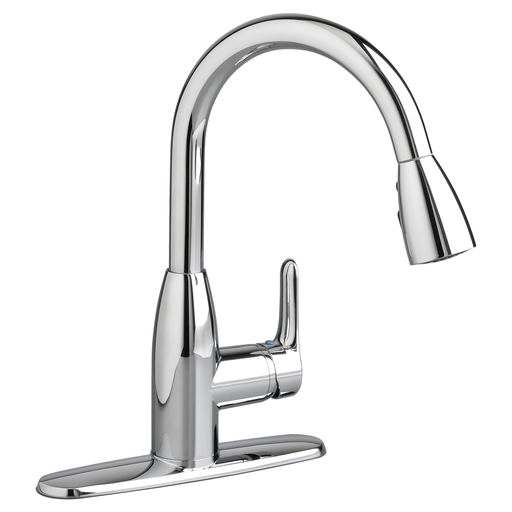 Colony Soft 1 Handle High Arc Pull Down Kitchen Faucet, CHROME