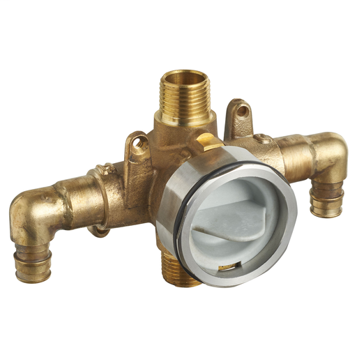 Pressure Balance Valve Rough With Elbows - Pex Cold Expansion Connections, NO FINISH