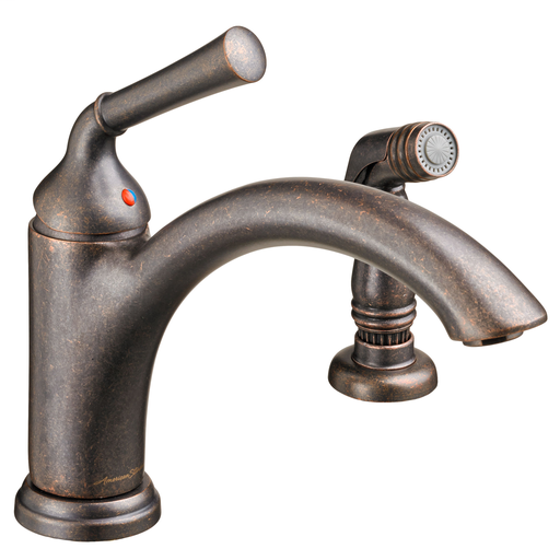 Portsmouth 1-Handle Kitchen Faucet with Side Spray, OIL RUBBED BRONZE