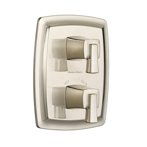 Townsend Two-Handle Thermostatic Valve Trim Kit, BRUSHED NICKEL