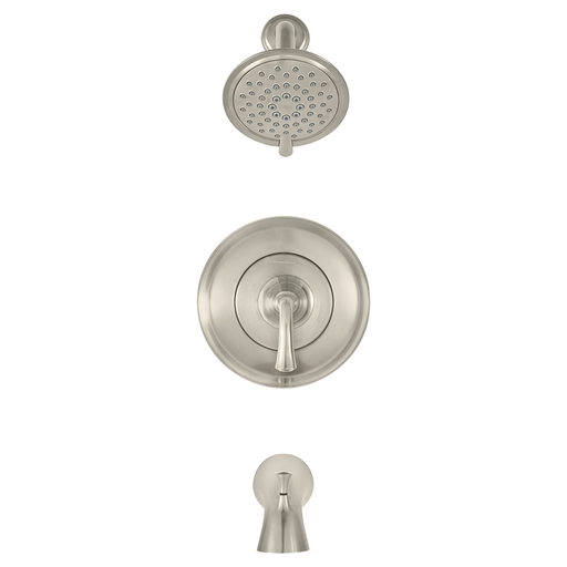 Patience BATH/SHOWER Trim Kit (excluding valve Body), BRUSHED NICKEL