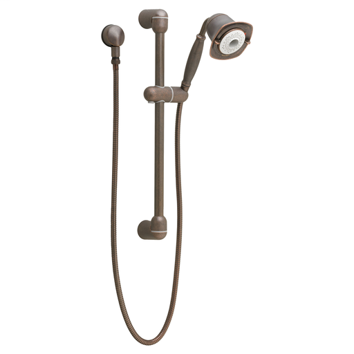 FloWise Square Water Saving Shower System Kit, OIL RUBBED BRONZE