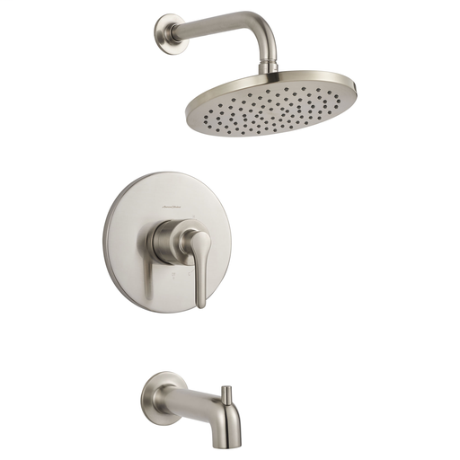 Studio S Water Saving Bath / Shower Trim Kit (with Lever handle, excl Vale Body), BRUSHED NICKEL