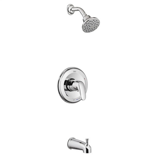 COLONY PRO Water Saving PB Bath/Shower Trim W/ PB Cartridge, CHROME