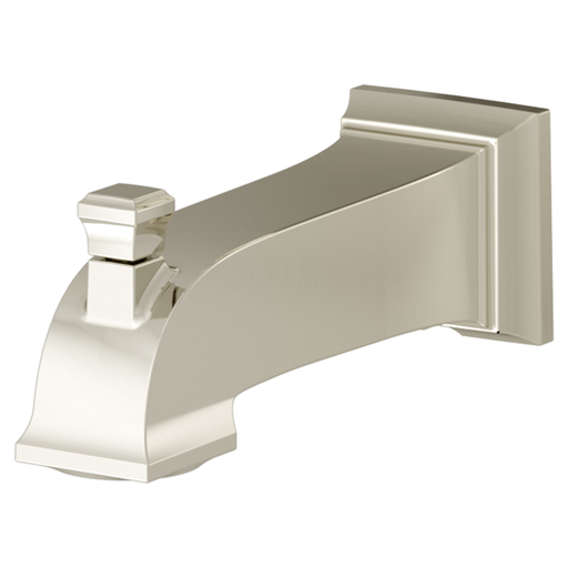 TOWN SQUARE S SLIP-FIT DIVERTER TUB SPOUT PN, POLISHED NICKEL PVD