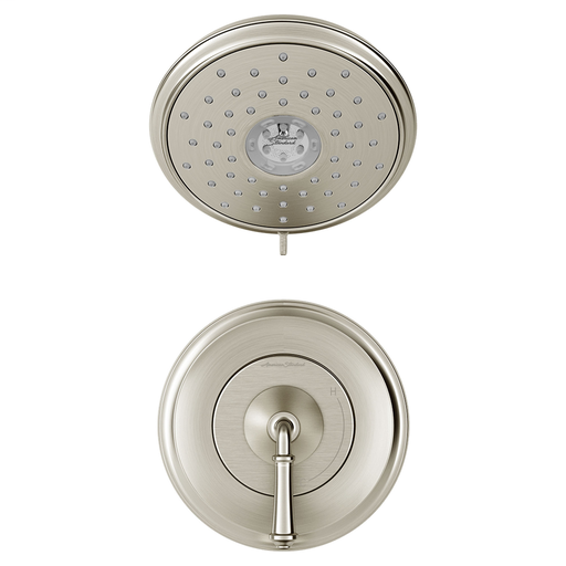 American Standard DELANCEY PB SHOWER TRIM W CART 1.8 GPM, BRUSHED NICKEL